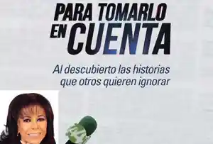 Para tomarlo en cuenta logo