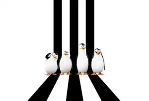 Los pingüinos de Madagascar logo