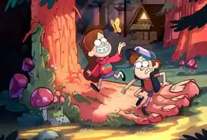 Gravity Falls: un verano de misterios logo