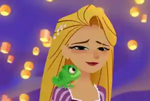 Las aventuras enredadas de Rapunzel logo