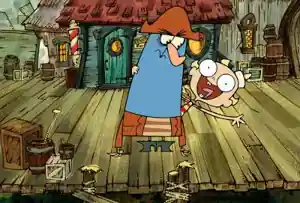 Las maravillosas desventuras de Flapjack logo