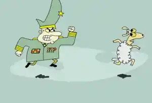 Sheep en la gran ciudad logo