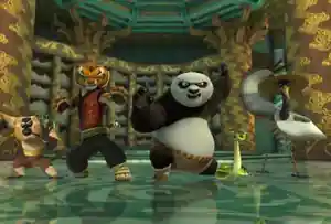 Kung Fu Panda: la leyenda de Po logo
