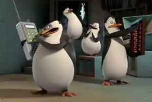 Los pingüinos de Madagascar logo
